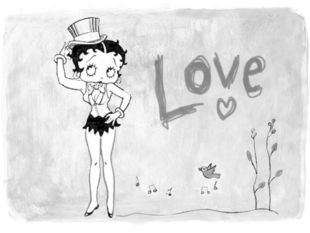 Betty Boop and the Bird