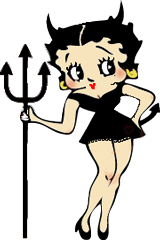 Be a devil with Betty Boop