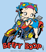 Betty Boop Biker