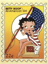 Betty Boop stamp