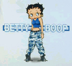 Betty Boop army