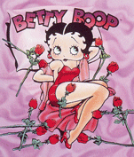 Betty Boop valentine rose