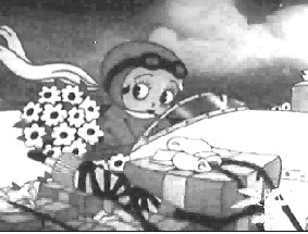 Betty Boop is going to fly