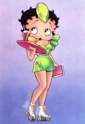Betty Boop, at your service