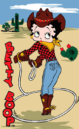 Cowgirl Betty Boop