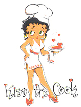 Betty Boop - kiss the cook